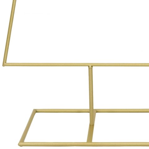 METALOWA CHOINKA ŚWIĄTECZNA Z PODSTAWĄ ZŁOTY 150CM
