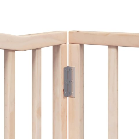 SKŁADANA BRAMKA DLA PSA Z DRZWIAMI 6 PANELI 480CM