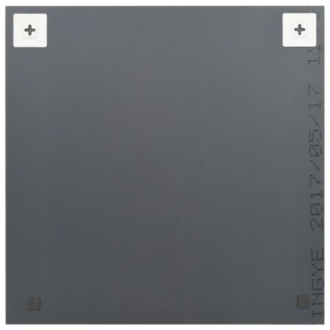 LUSTRA ŚCIENNE 2 SZT. 50X50CM KWADRATOWE SZKLANE