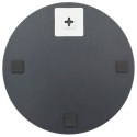 VidaXL Lustro ścienne bez ramy, okrągłe, 30 cm, szkło