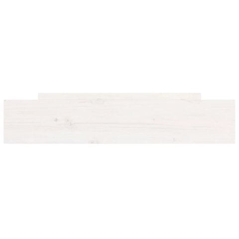 SZUFLADY POD ŁÓŻKO 2 SZT. BIAŁE LITE DREWNO SOSNOWE