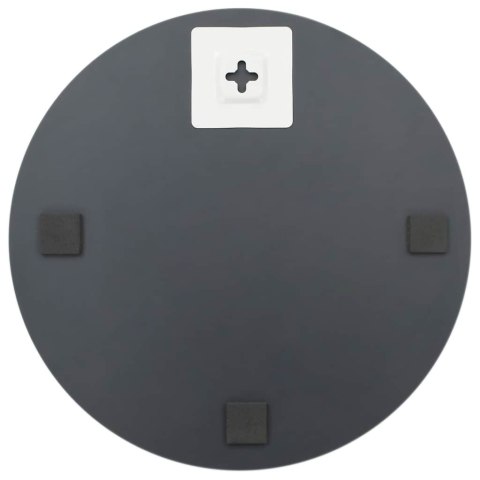 LUSTRO ŚCIENNE Z LAMPKAMI LED BEZ RAMY OKRĄGŁE SZKLANE