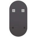 LUSTRO Z LAMPAMI LED 40X20CM SZKLANE OWALNE