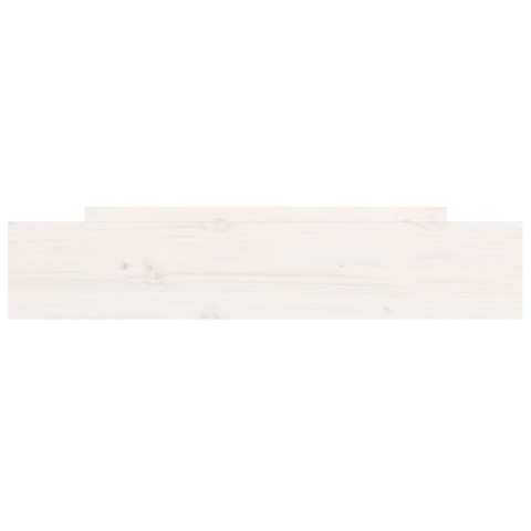 SZUFLADY POD ŁÓŻKO 2 SZT. BIAŁE LITE DREWNO SOSNOWE