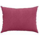 PODUSZKI NA SOFĘ 2 SZT. CZERWONE WINO 70X50CM