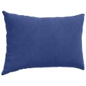 PODUSZKI NA SOFĘ 2 SZT. NIEBIESKI POLICYJNY 60X40CM