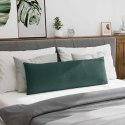 PODUSZKI NA SOFĘ 2 SZT. CIEMNA ZIELEŃ 120X40CM