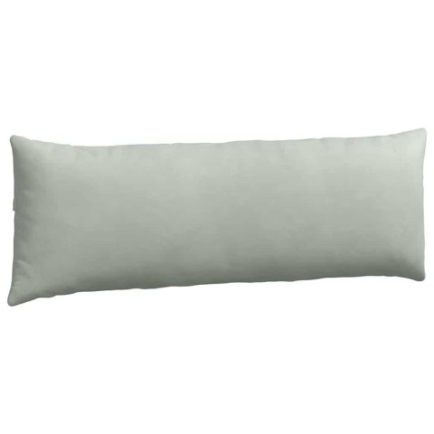 PODUSZKI NA SOFĘ 2 SZT. JASNOSZARY 120X40CM