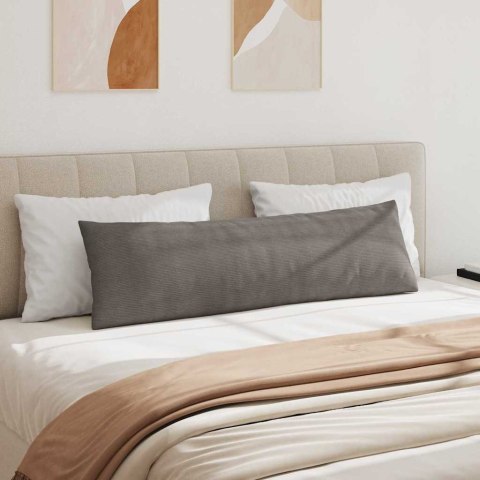 PODUSZKI NA SOFĘ 2 SZT. JASNOSZARY 145X40CM