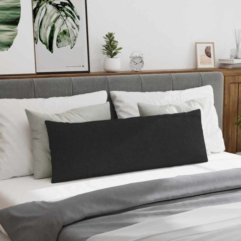 PODUSZKI NA SOFĘ CZARNY TKANINA