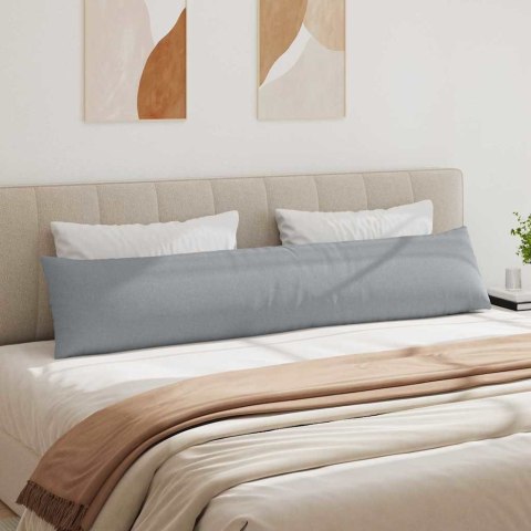 VidaXL Poduszki na sofę Jasnoszary tkanina