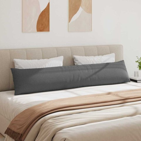 PODUSZKI NA SOFĘ CIEMNO SZARY TKANINA