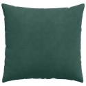 PODUSZKI NA SOFĘ 2 SZT. CIEMNA ZIELEŃ 50X50CM