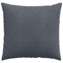 PODUSZKI NA SOFĘ 2 SZT. CIEMNOSZARY 50X50CM