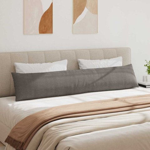 PODUSZKI NA SOFĘ 2 SZT. JASNOSZARY 200X40CM