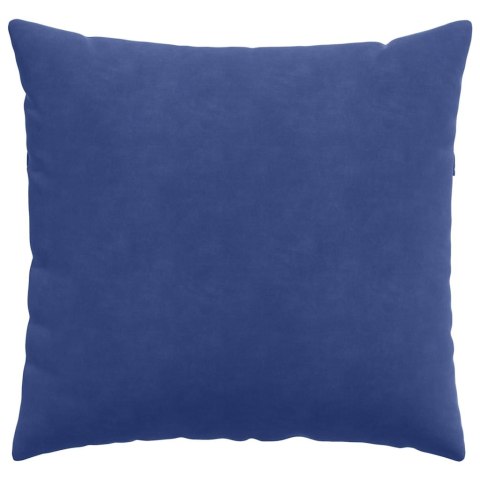 PODUSZKI NA SOFĘ 2 SZT. NIEBIESKI POLICYJNY 50X50CM