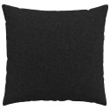 PODUSZKI NA SOFĘ CZARNY TKANINA