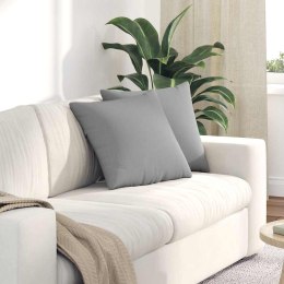 PODUSZKI NA SOFĘ SZARY TKANINA