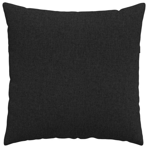 PODUSZKI NA SOFĘ CZARNY TKANINA