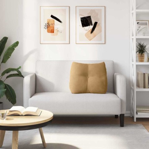 VidaXL Poduszka na plecy Brązowy 60 x 24 x 50 cm Aksamit