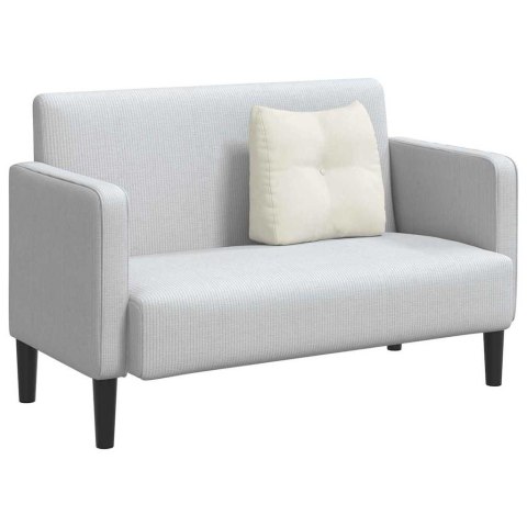 PODUSZKA NA PLECY KREMOWY 45X24X50CM AKSAMIT