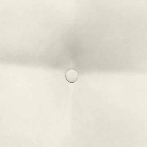 PODUSZKA NA PLECY KREMOWY 45X24X50CM AKSAMIT