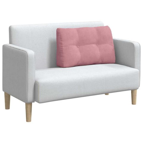 PODUSZKA NA PLECY RÓŻOWY 80 X 24 X 50 CM AKSAMIT