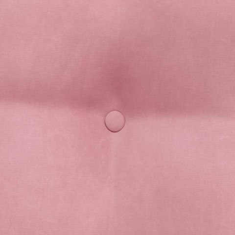 PODUSZKA NA PLECY RÓŻOWY 80 X 24 X 50 CM AKSAMIT