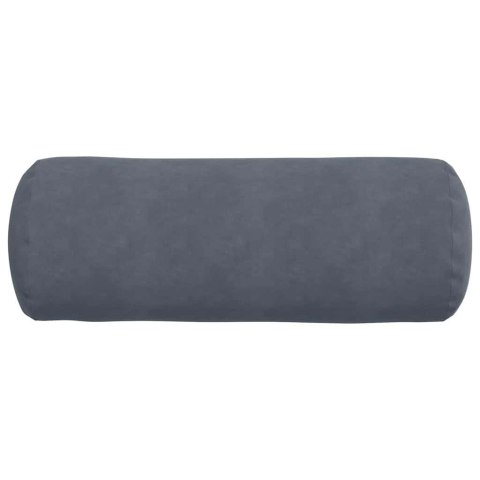 PODUSZKI WAŁKOWE 2 SZT. CIEMNOSZARY Ø 25X70CM