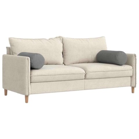 PODUSZKI WAŁKOWE 2 SZT. CIEMNOSZARY Ø 25X70CM