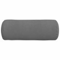 PODUSZKI WAŁKOWE 2 SZT. CIEMNOSZARY Ø 25X70CM