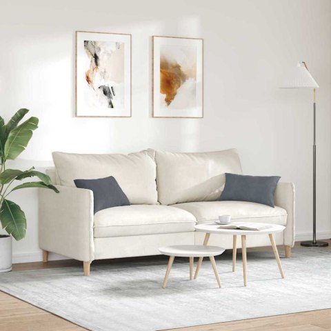 PODUSZKI NA SOFĘ 2 SZT. CIEMNO SZARY 50X30CM