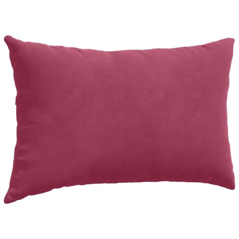 PODUSZKI NA SOFĘ 2 SZT. CZERWONE WINO 50X30CM