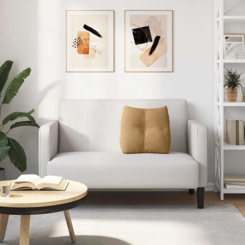 VidaXL Poduszka na plecy Brązowy 45 x 24 x 50 cm Aksamit