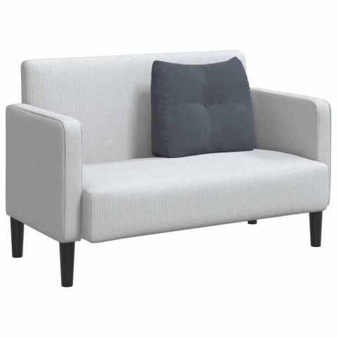 PODUSZKA NA PLECY CIEMNOSZARY 60X24X50CM AKSAMIT