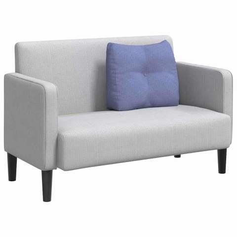 VidaXL Poduszka na plecy Niebieski dżins 60 x 24 x 50 cm tkanina