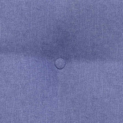 VidaXL Poduszka na plecy Niebieski dżins 60 x 24 x 50 cm tkanina