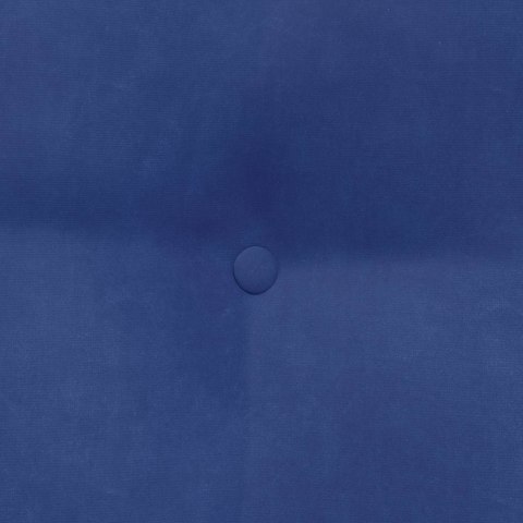 PODUSZKA NA PLECY NIEBIESKI POLICYJNY 60X24X50CM AKSAMIT