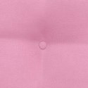 VidaXL Poduszka na plecy Różowy 80 x 24 x 50 cm tkanina