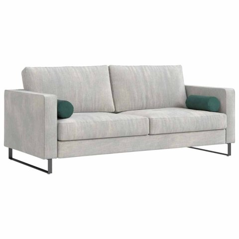 PODUSZKI WAŁKOWE 2 SZT. CIEMNA ZIELEŃ Ø 15X40CM