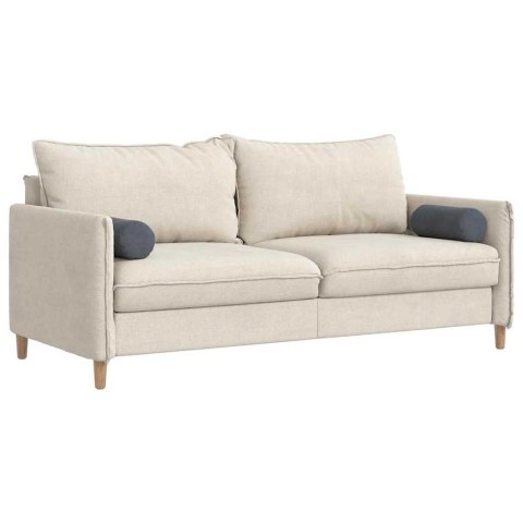 PODUSZKI WAŁKOWE 2 SZT. CIEMNOSZARY Ø 15X40CM