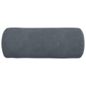 PODUSZKI WAŁKOWE 2 SZT. CIEMNOSZARY Ø 15X40CM