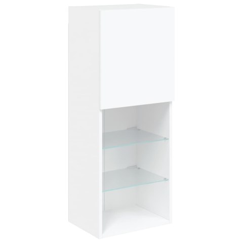 4-CZ. ZESTAW MEBLI TV Z LED BIAŁY