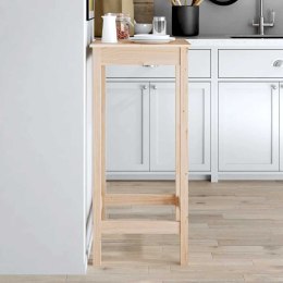 STOLIK BAROWY 50X50X110CM LITE DREWNO SOSNOWE