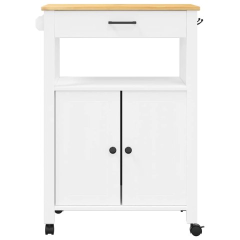 WÓZEK KUCHENNY MONZA 60X40X88,5CM LITE DREWNO SOSNOWE