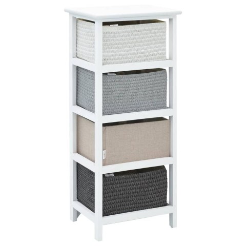 SZAFKA FRANCUSKA Z 4 SZUFLADAMI DREWNIANA