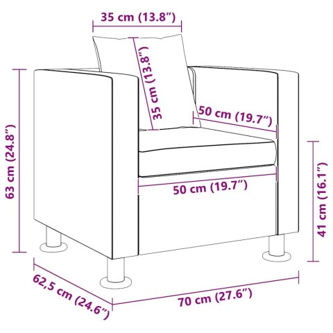 FOTEL CZARNY SZTUCZNA SKÓRA