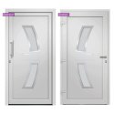 DRZWI FRONTOWE, BIAŁE, 88X200CM