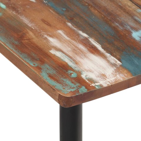 KRZESŁA STOŁOWE 6 SZT. LITE DREWNO Z ODZYSKU