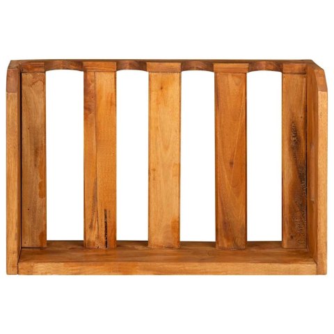 VidaXL Zestaw 4 stojaków na 16 butelek wina, mahoń